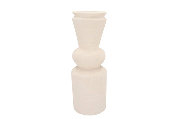 Vaza Lisboa White Vase Bulb 15x15x43cm