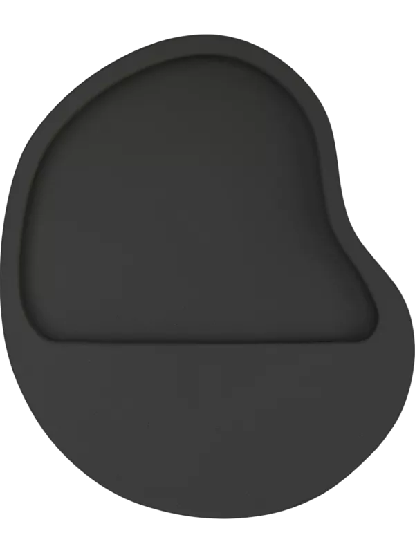 Luca Lifestyle Sieninis Laikiklis vazonas (Nr. 1 Juodas)