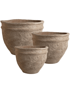 Reed Pot Terracotta 3vnt. rinkinys