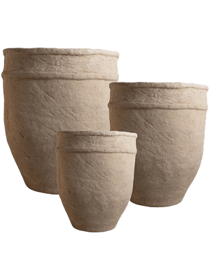 Reed High Pot Terracotta 3vnt. rinkinys