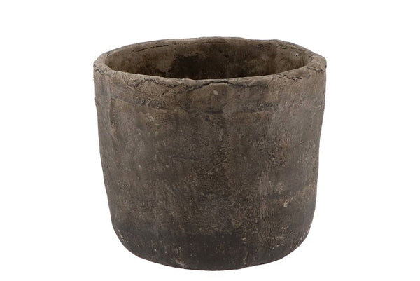 Pot Iron Stone Gray 16x14cm