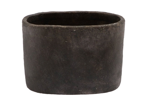 Pot tray Iron Stone Gray 28x16x20cm